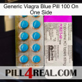 Generic Viagra Blue Pill 100 On One Side new07